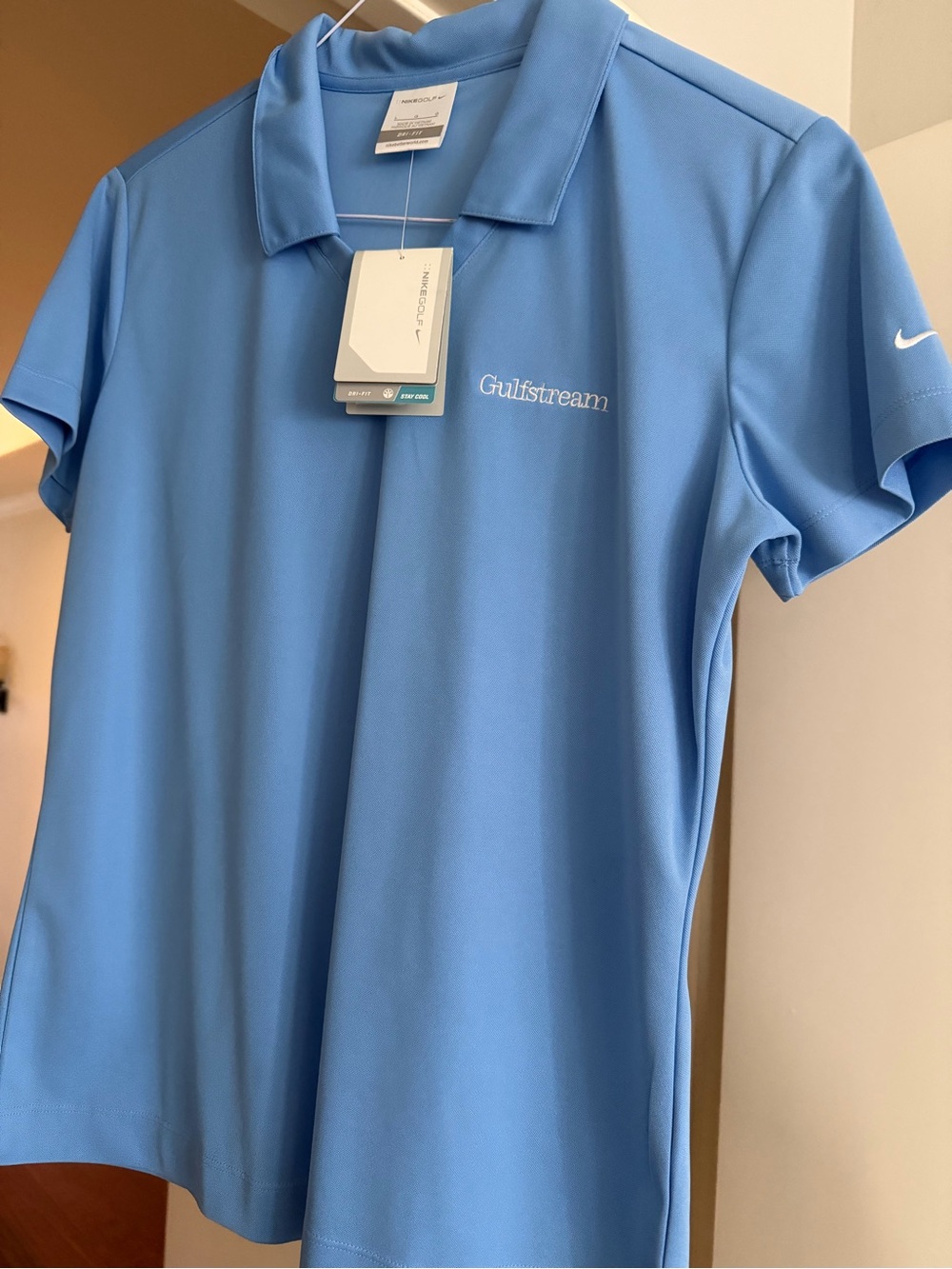 Nike Gulfstream Short-Sleeve Polo in Sky Blue